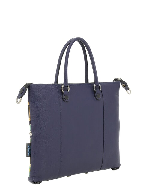 G3 PLUS MEDIUM MULTICOLOR Verwandelbare flache Einkaufstasche dekoratives Buntglasfenster - Damentaschen