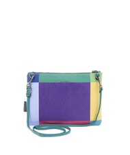 GABS BEYONCE POP M Clutch aus Leder mit Schultergurt geometrisch lila - Damentaschen - 4