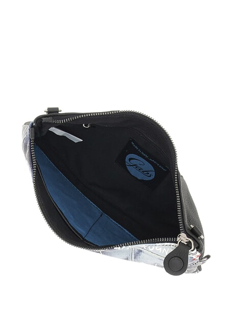 BEYONCE MULTICOLOR M Clutch aus Leder mit Schultergurt Ich liebe dich - Damentaschen