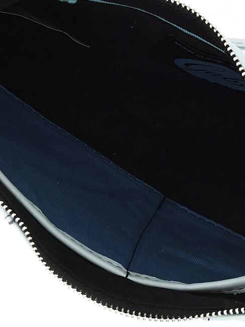 BEYONCE M Clutch aus Leder mit Schultergurt hellgrün - Damentaschen