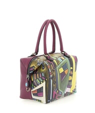 GABS G3 PLUS LARGE MULTICOLOR Verwandelbare flache Einkaufstasche geometrisches Wandbild - Damentaschen - 5