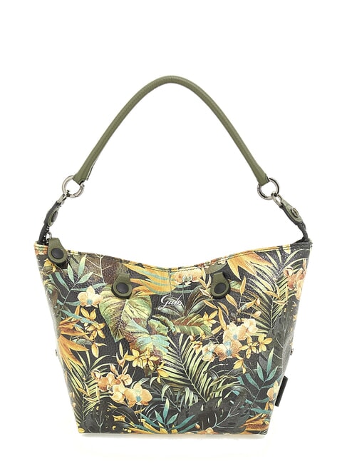 G3 PLUS MEDIUM MULTICOLOR Verwandelbare flache Einkaufstasche Dschungel - Damentaschen