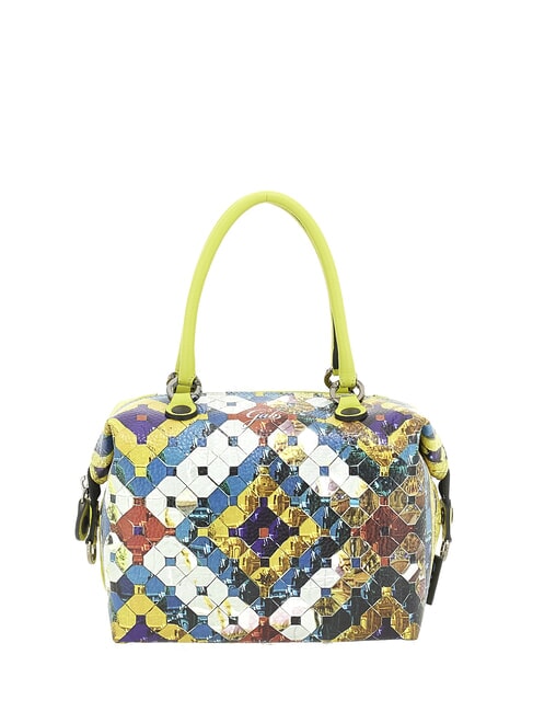G3 PLUS MEDIUM MULTICOLOR Verwandelbare flache Einkaufstasche Diamant-Pailletten - Damentaschen