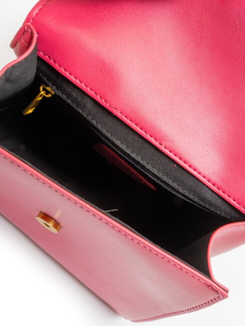 LADY B Mini-Handtasche mit Schultergurt Fuchsie - Damentaschen