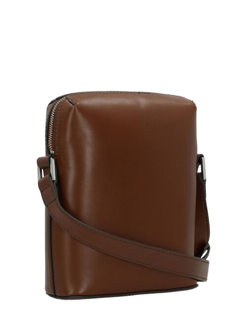 ALBERTO Ledertasche Braun / Palladium - Umhängetaschen Herren