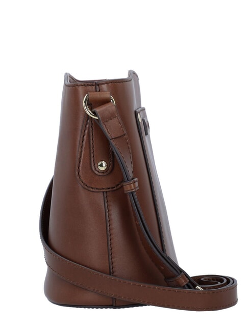 CECILIA Schultergurt aus Leder BRAUN - Damentaschen