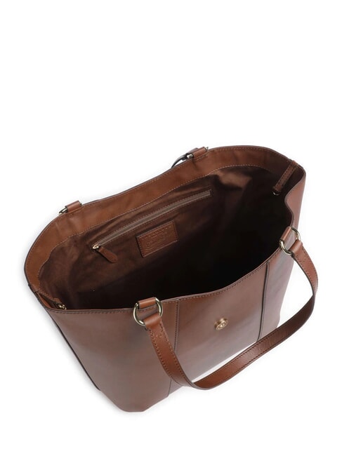 ERICA Shopper aus Leder BRAUN - Damentaschen