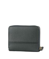 THE BRIDGE DOMITILLA Mittelgro&szlig;e Lederbrieftasche mit umlaufendem Rei&szlig;verschluss goldfarbener Malachit - Brieftaschen Damen - 2