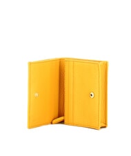 COCCINELLE METALLIC SOFT Kleine Geldbörse aus Leder sonnig - Brieftaschen Damen - 2