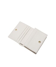 COCCINELLE METALLIC SOFT Kleine Geldbörse aus Leder Weiß - Brieftaschen Damen - 2