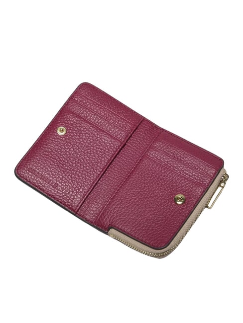 METALLIC TRICOLOR Ledergeldbörse schwarz - Brieftaschen Damen