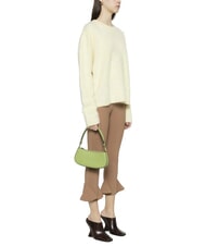 COCCINELLE MERVEILLE Schultertasche aus strukturiertem Leder Guacamole - Damentaschen - 5