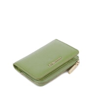 COCCINELLE METALLIC SOFT Kartenhalter aus Leder Guacamole - Brieftaschen Damen - 4
