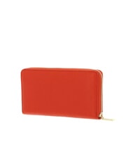 COCCINELLE METALLIC SOFT Geldbörse aus strukturiertem Leder mit Reißverschluss Gazpacho - Brieftaschen Damen - 4