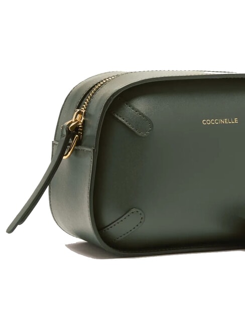 MALETA CALF Mini-Umhängetasche aus Leder Algen - Damentaschen