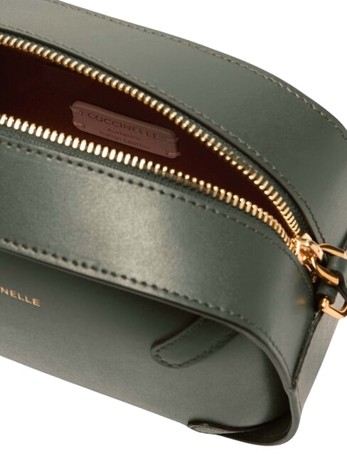 MALETA CALF Mini-Umhängetasche aus Leder Algen - Damentaschen