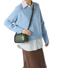 COCCINELLE MALETA CALF Mini-Umhängetasche aus Leder Algen - Damentaschen - 4