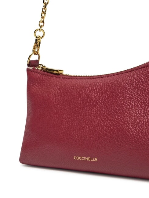 AURA  Mini-Umhängetasche mit Schultergurt Sangria - Damentaschen