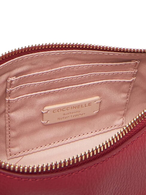 AURA  Mini-Umhängetasche mit Schultergurt Sangria - Damentaschen