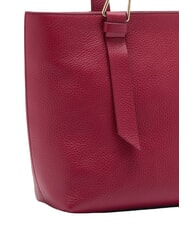 COCCINELLE MALORY  Einkaufstasche aus Leder Sangria - Damentaschen - 3