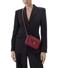 COCCINELLE BEAT SOFT Minitasche aus strukturiertem Leder Sangria - Damentaschen - 5