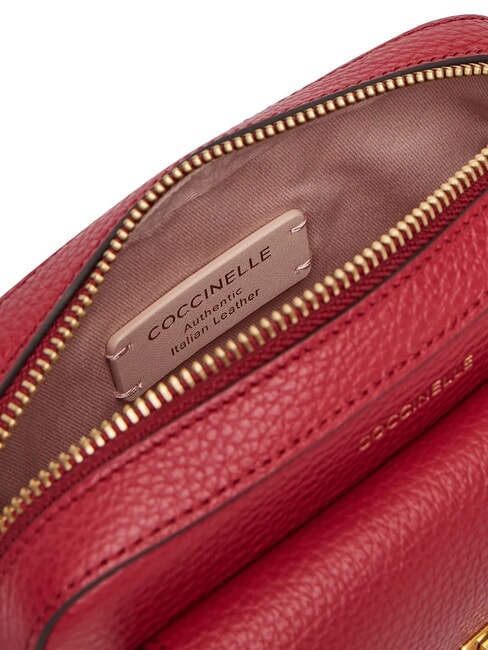 BEAT SOFT Minitasche aus strukturiertem Leder Sangria - Damentaschen