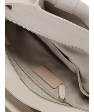 COCCINELLE MALORY Handshopper mit Schultergurt Weiß - Damentaschen - 6