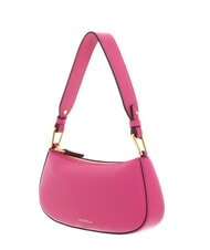 COCCINELLE MERVEILLE Schultertasche aus strukturiertem Leder neues Fuchsia - Damentaschen - 2