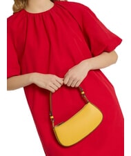 COCCINELLE MERVEILLE Schultertasche aus strukturiertem Leder sonnig - Damentaschen - 5