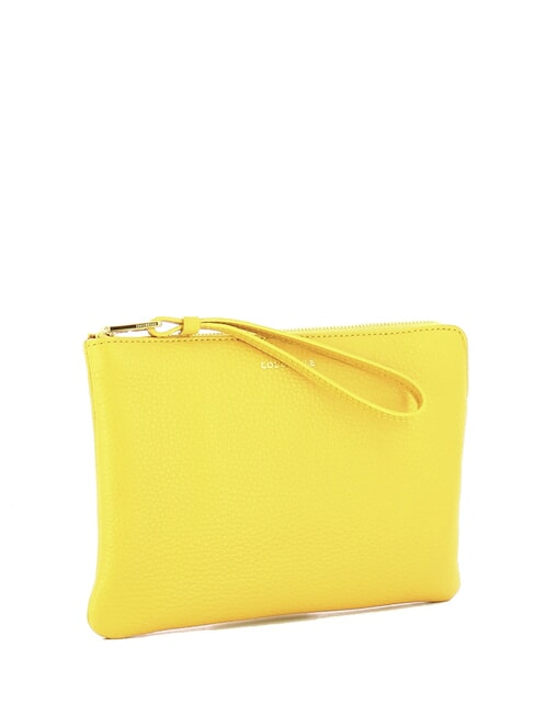ALIAS Clutch aus Leder sonnig - Damentaschen
