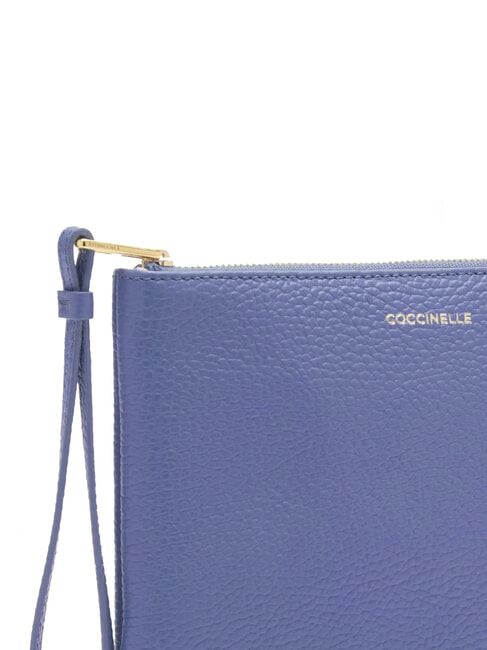 ALIAS Clutch aus Leder Blau - Damentaschen
