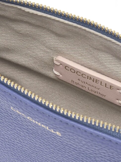 ALIAS Clutch aus Leder Blau - Damentaschen