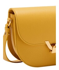 COCCINELLE DEW Umhängetasche aus gehämmertem Leder sonnig - Damentaschen - 5