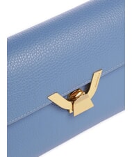 COCCINELLE DEW Umh&auml;ngetasche aus Leder Blau - Damentaschen - 3