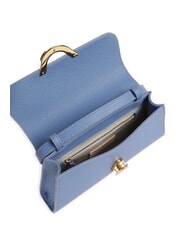 COCCINELLE DEW Umh&auml;ngetasche aus Leder Blau - Damentaschen - 4