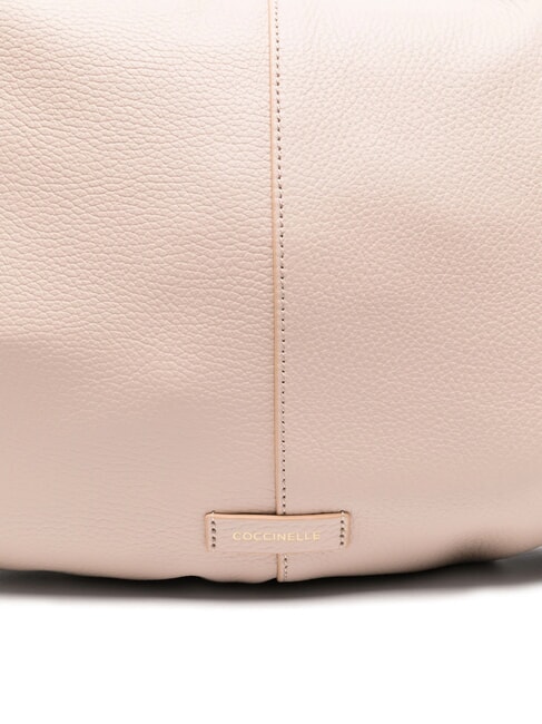 ABIGAIL Halbmondf&ouml;rmige Umh&auml;ngetasche Rosetten - Damentaschen