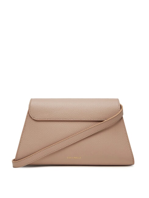 DEW Umh&auml;ngetasche aus Leder Rosetten - Damentaschen