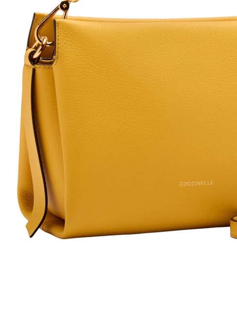 BOHEME Handtasche, mit Schultergurt, aus Leder sonnig - Damentaschen