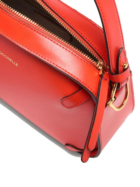 MALETA CALF COC Leder-Umh&auml;ngetasche mit Schultergurt Gazpacho - Damentaschen