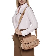 COCCINELLE CAMPUS PUFFY NY Umh&auml;ngetasche aus Nylon und Leder H&auml;ute - Damentaschen - 5