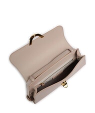 COCCINELLE DEW Mittelgro&szlig;e Umh&auml;ngetasche aus geh&auml;mmertem Leder Rosetten - Damentaschen - 4