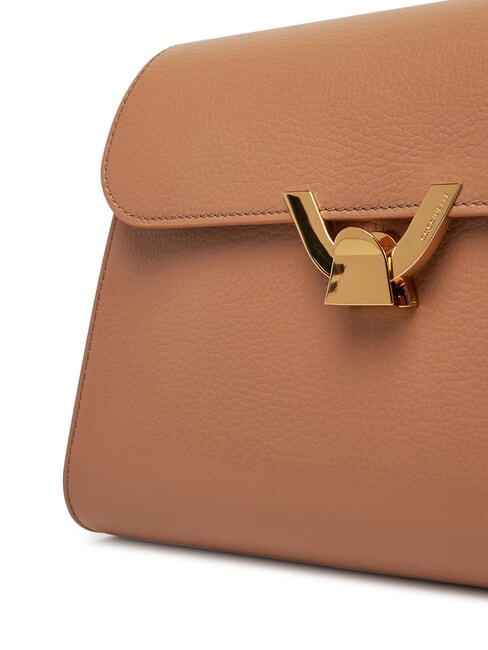 DEW Mittelgro&szlig;e Umh&auml;ngetasche aus geh&auml;mmertem Leder H&auml;ute - Damentaschen