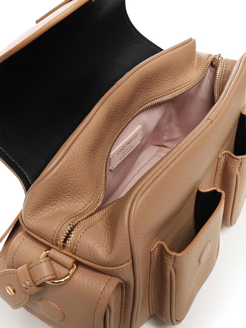 CAMPUS Schultertasche aus geh&auml;mmertem Leder H&auml;ute - Damentaschen