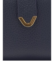 COCCINELLE DEW Mittelgroße Brieftasche aus gehämmertem Leder Mitternachtsblau - Brieftaschen Damen - 3