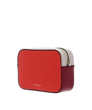 COCCINELLE TEBE TRICOLOR Mini-Umh&auml;ngetasche aus geh&auml;mmertem Leder Gazpacho - Damentaschen - 2