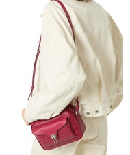 COCCINELLE BEAT COAT MONO Schultertasche f&uuml;r Kamera Sangria - Damentaschen - 5