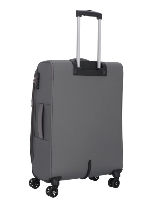 FUN CRUISE Set mit 3 Trolleys: Kabine+mittel, groß exp grau/orange - Trolleyset