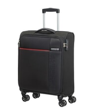 AMERICAN TOURISTER FUN CRUISE Set mit 3 Trolleys: Kabine+mittel, groß exp SCHWARZ ROT - Trolleyset - 3