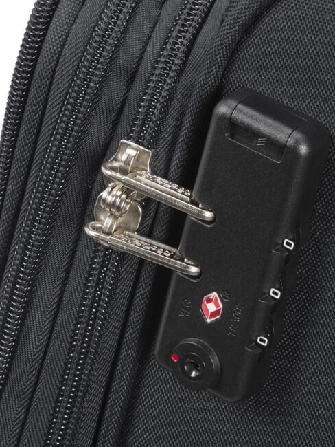 FUN CRUISE Set mit 3 Trolleys: Kabine+mittel, groß exp SCHWARZ ROT - Trolleyset