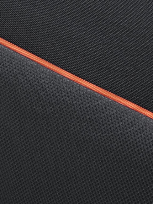 FUN CRUISE Großer erweiterbarer Trolley SCHWARZ ROT - Halbharte Trolleys